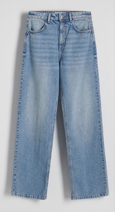Reserved jeansy wide leg rozm 42 jak nowe raz ubrane