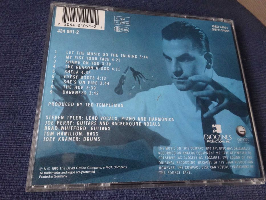 CD AEROSMITH // Done with Mirrors.