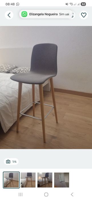 6 Banquetas Altas Cadeinor