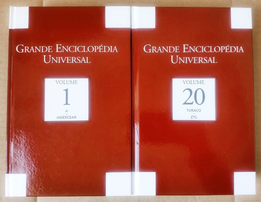 GRANDE ENCICLOPÉDIA UNIVERSAL  (20 volumes ilustrados)