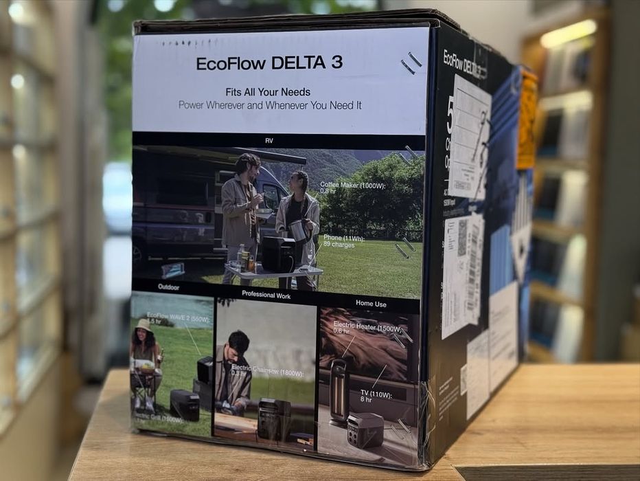 3600W/1024Wh/Зарядна станція Ecoflow Delta 3 /Екофло Дельта 3