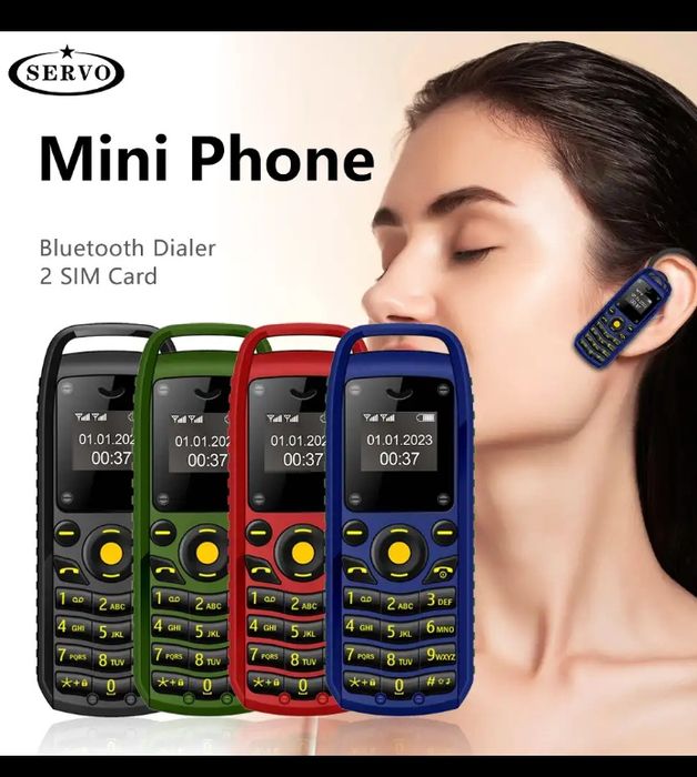 Супер мини мобильный телефон, 2 сим, , флешка