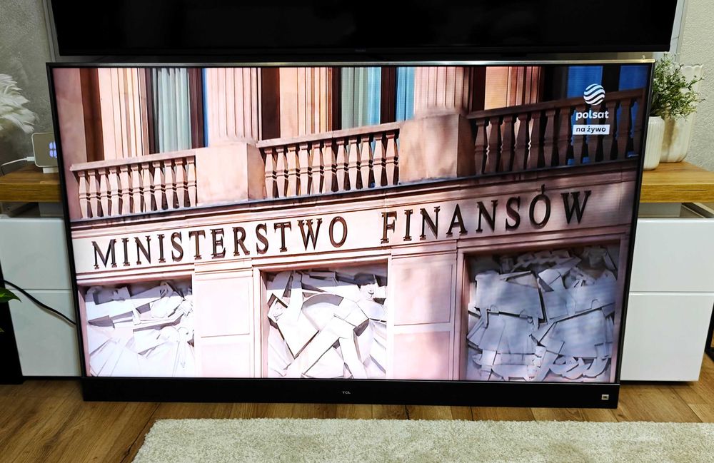 Telewizor z Androidem TCL - 4K/55"/JBL/Dolby Digital/DVB-T2