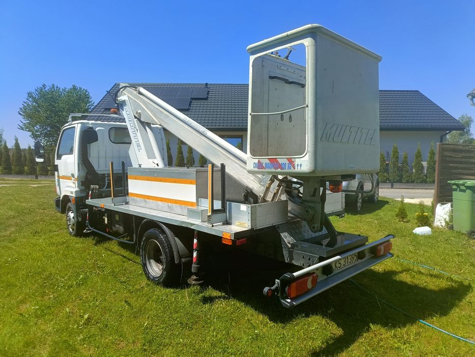 Nissan cabstar, Podnośnik koszowy multitel 145alu