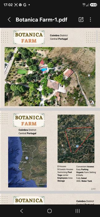 T4 Botanica Farm | €1.700/mês | despesas incluídas | Vinho / Côja