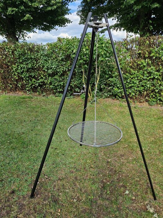 Trójnóg nierdzewny grill ognisko palenisko