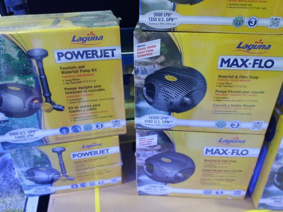 Bomba nova 16500L para lago