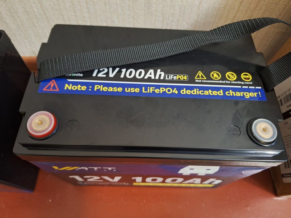 Акумулятор 12В 100А lifepo4 WattCycles