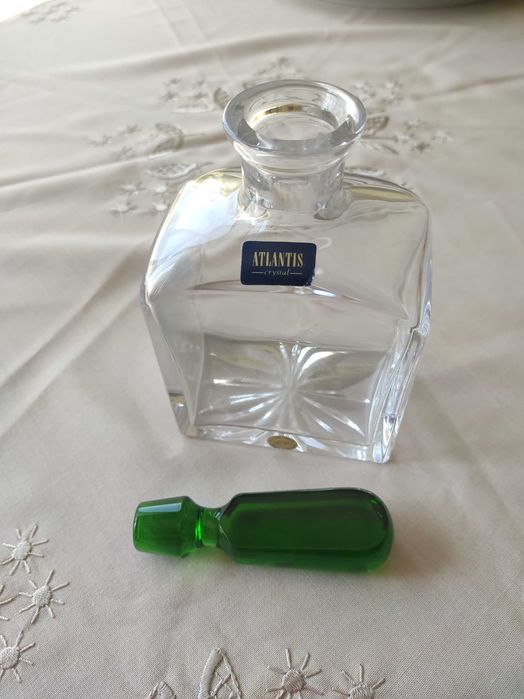 Garrafa de cristal atlantis