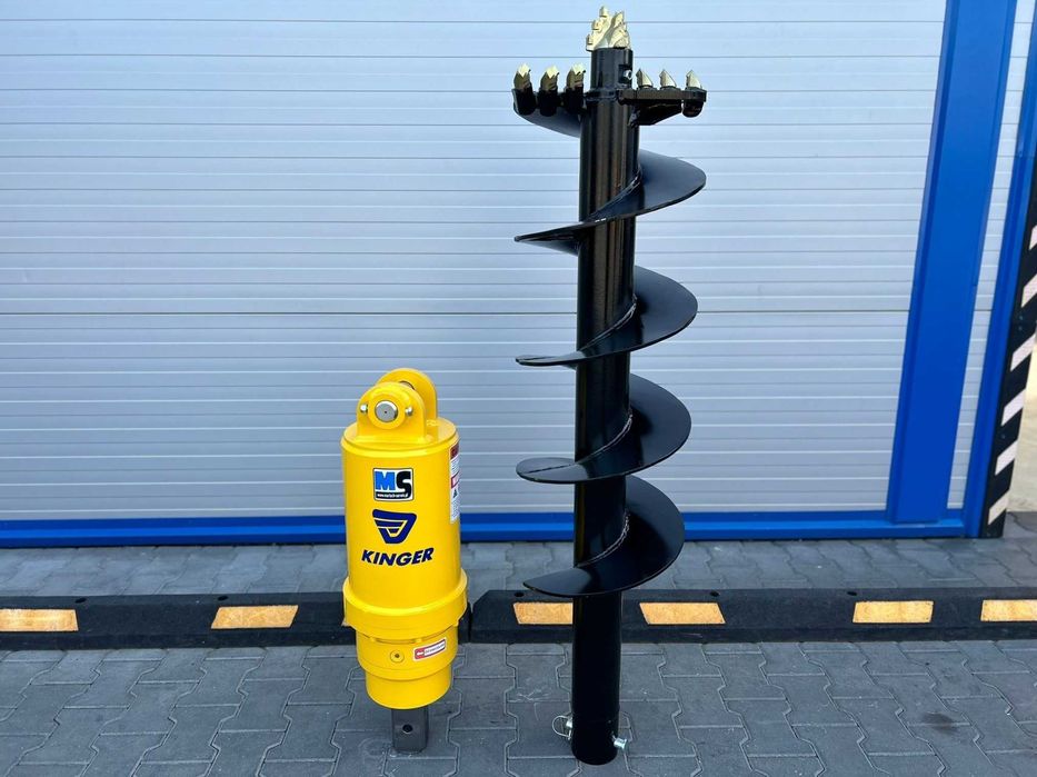 Wiertnica hydrauliczna do koparki KINGER YDH8000, 140kg 5-10t GW 2lata