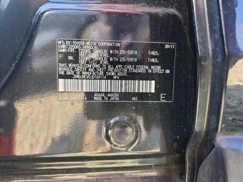 2018 Toyota RAV4 HV LIMITED