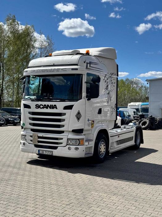 Scania R410 hydraulika ADR 4 poduszki