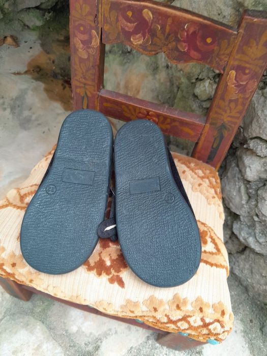 Sabrinas criança em veludo "Lobo" número 22