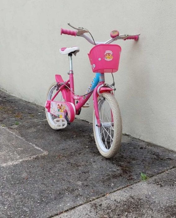 Bicicleta menina disney