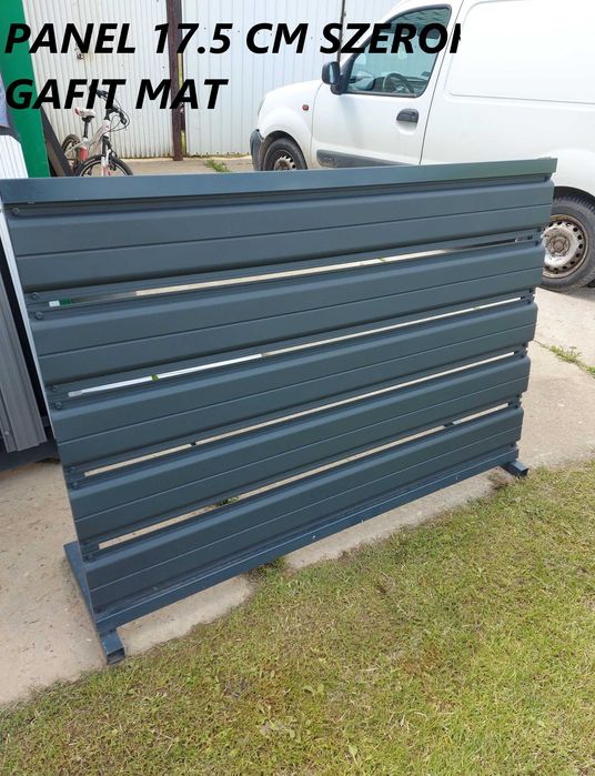 Panel Panele Ogrodzeniowe Metalowe Sztachetki 17.5cm Producent Transpo