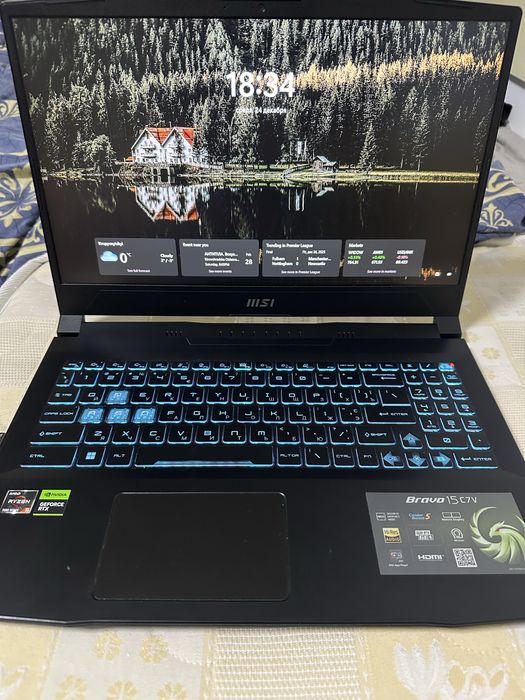 MSI bravo 15 c7ve