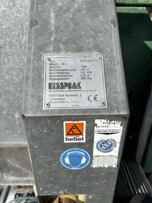 LISSMAC DTS 420 PE/T – profesjonalna przecinarka do kamienia i płytek | Niezawodna, w pełni sprawna