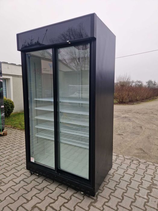 Witryna chłodnicza 1300 l. Black-Regał,chłodnia-Kwiaty