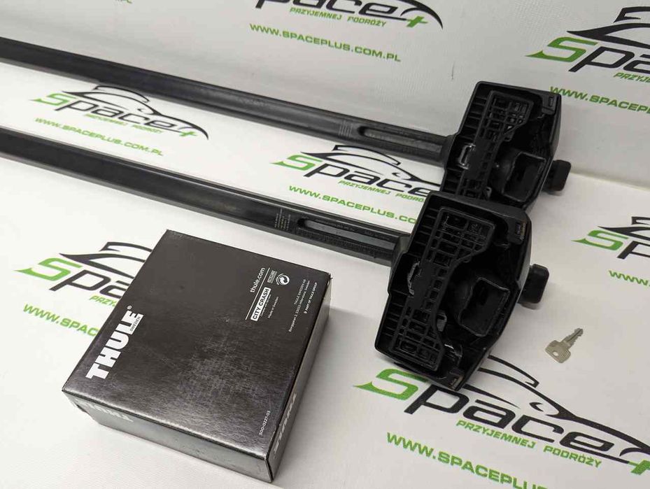 Bagażnik dachowy Thule: belki 7123 + Stopy 7105 + kit
