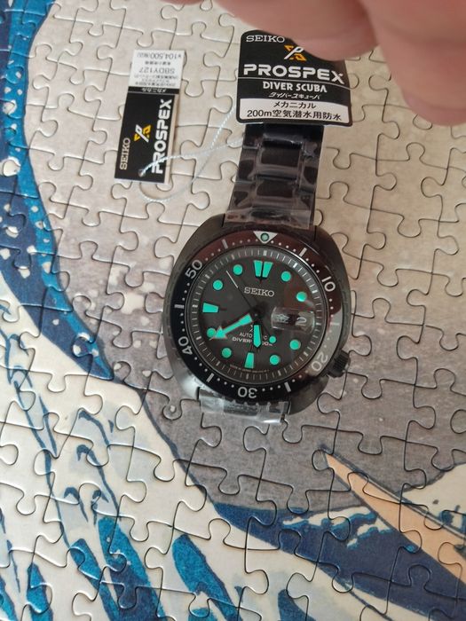 NOVO* Seiko King Turtle Night Vision (SRPK43K1) SBDY127 (JDM) 45