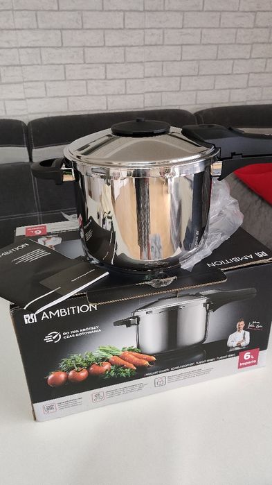 Nowy szybkowar Ambition pojemność 6l.