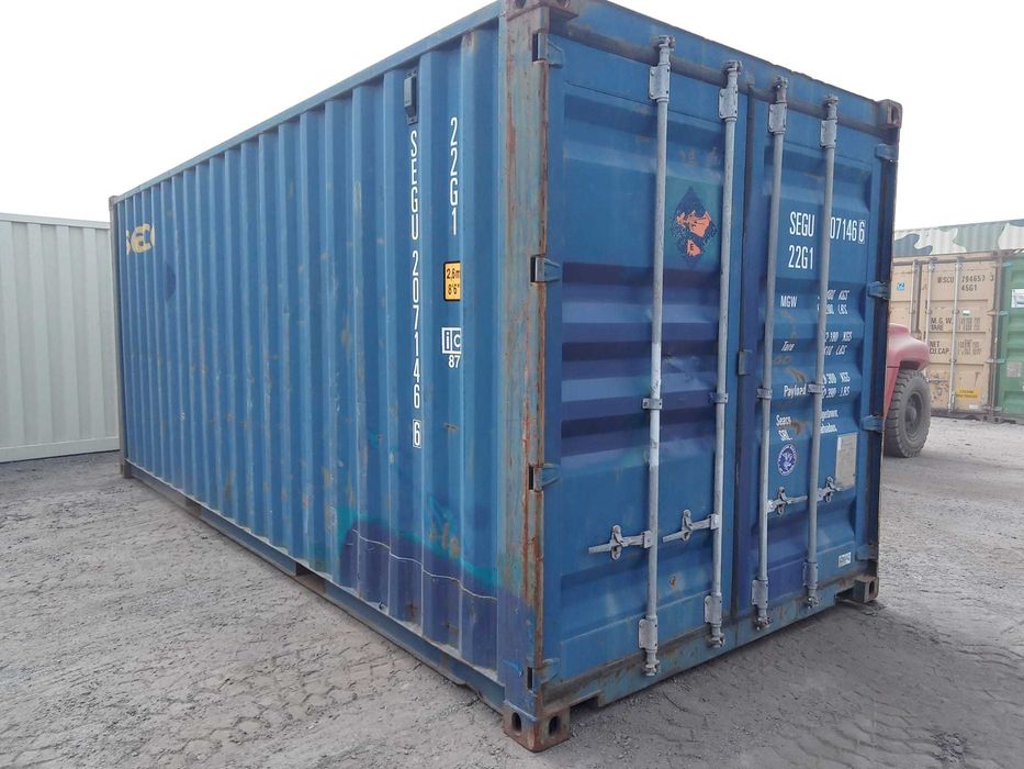 Kontener Morski Używany 20'DC CW, magazyn 6 metrów, sprawny, szczelny