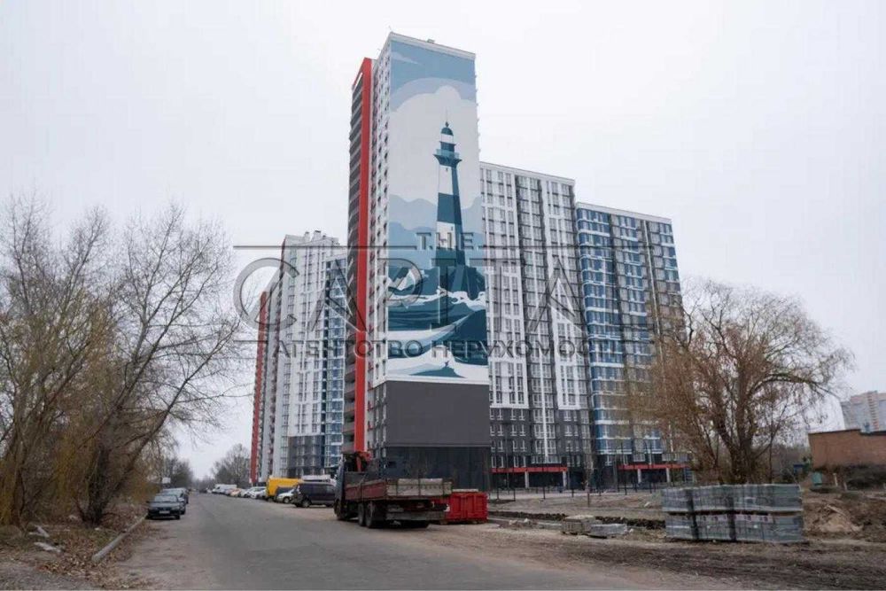 Продажа 1-комнатной квартиры 50м2 без ремонта в ЖК Причал Дарницкий район