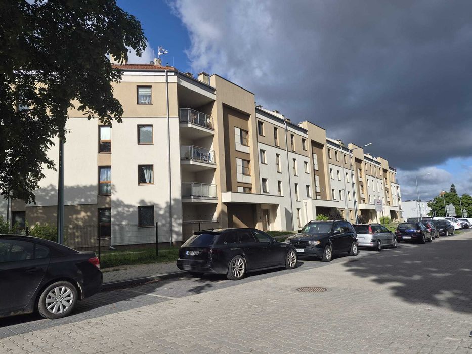 Mieszkanie parter 3 pokojowe ul. Kolejowa 16 Olsztynek z miejscem parkingowym i komórką lokatorską i balkonem 53.82 m2 koło Dworzec Kolejowy