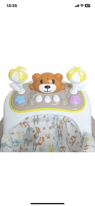 Ходунки дитячі 5 в 1 ( звук, світло, ігрова панель) BAMBI