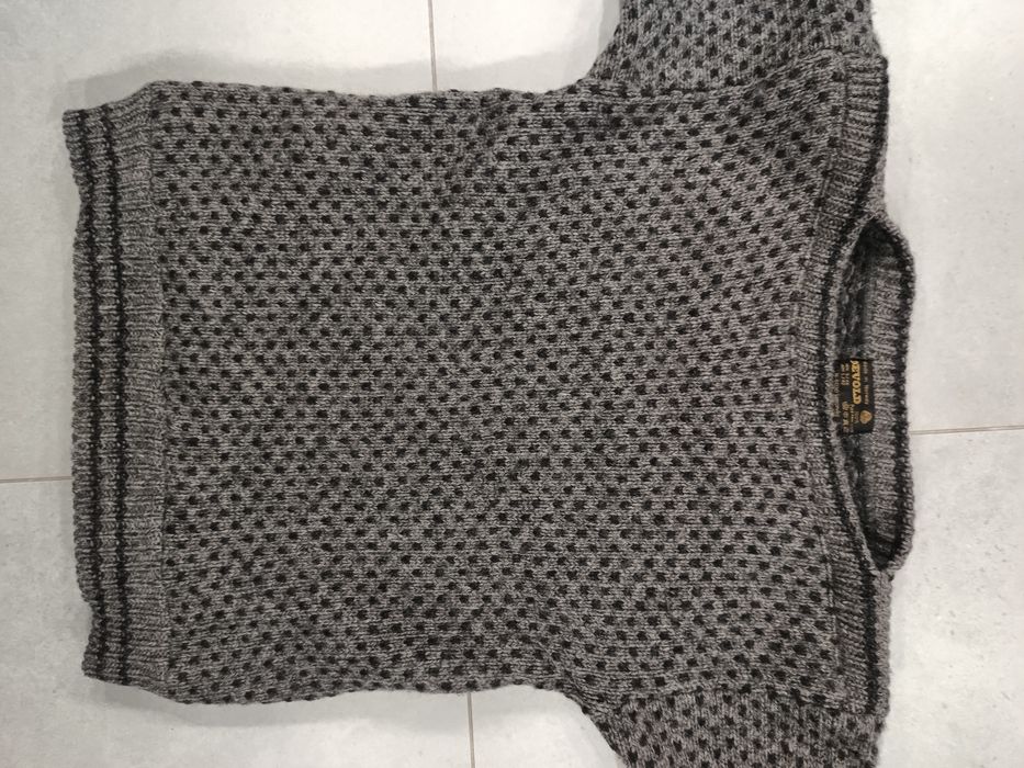 Tradycyjny norweski sweter Devold unisex męski S, damski L 100% wełna