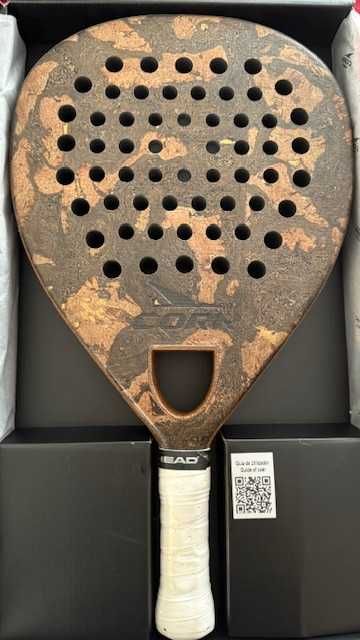 raquete Padel Cork extreme black