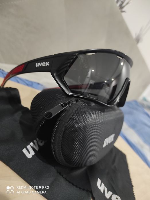 Nowe okulary sportowe Uvex premium edition