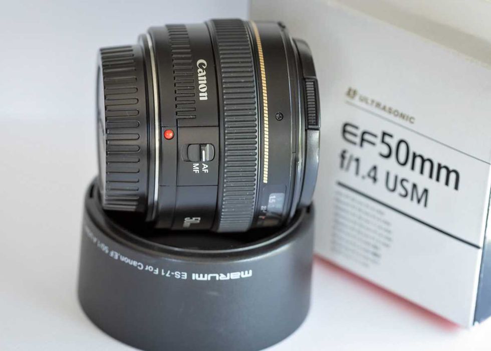 Obiektyw Canon Ultrasonic EF 50 mm 1.4 USM
