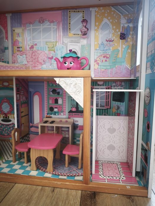 Duży domek dla lalek 80x20x40