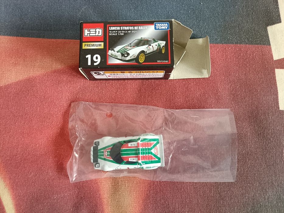 Tomica Premium Lancia Stratos HF Rally Alitalia