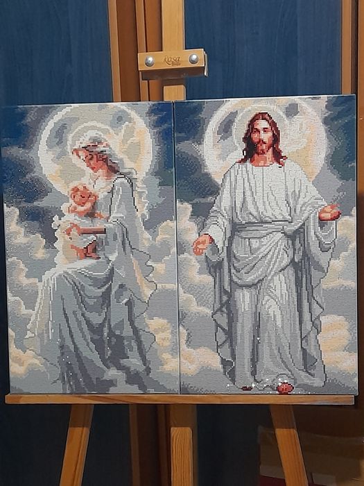 Готові Ікони в техніці алмазної мозаїки.