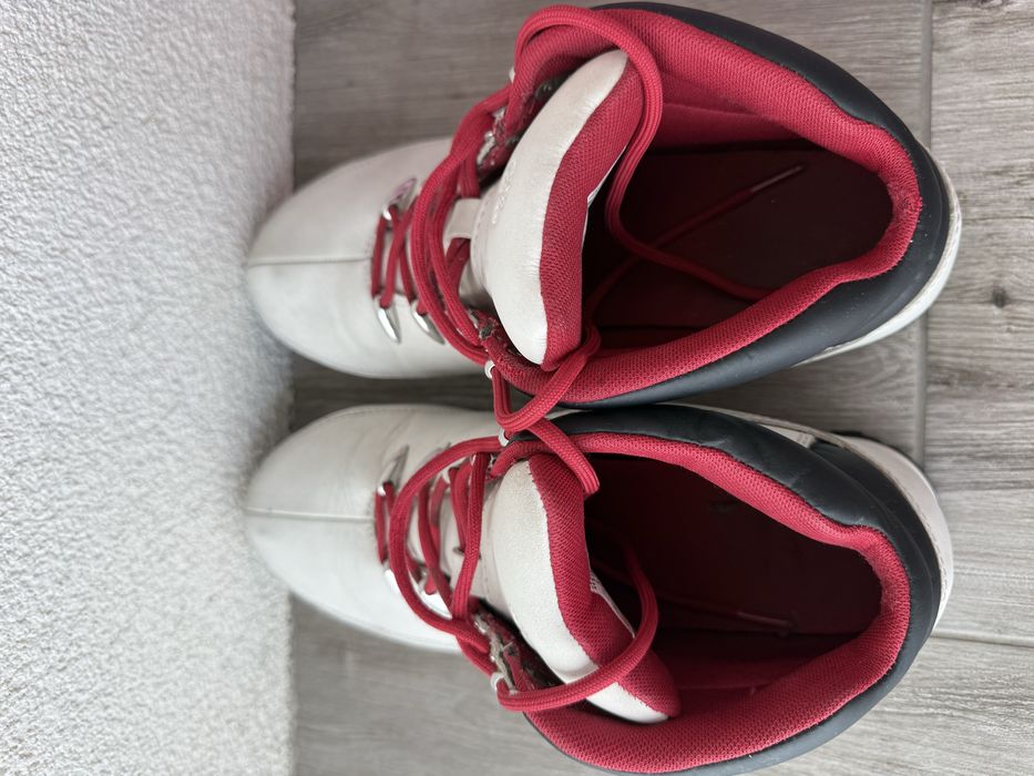 Jasne zimowe trapery/ ocieplane buty Timberland 44.5 skóra