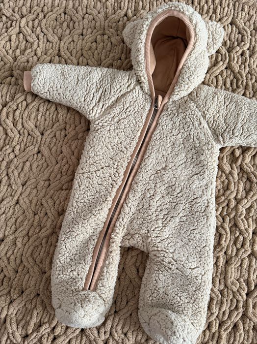 Комбінезон Тедді демісезон з утеплювачем  3-6місяці