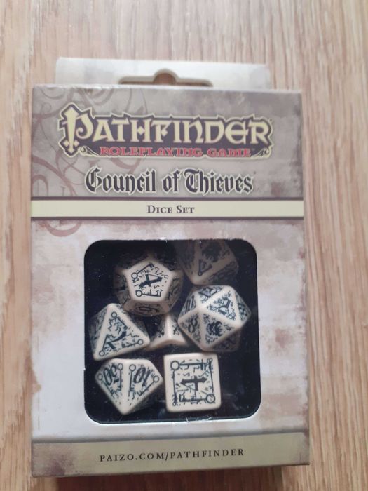 Zestaw 7 kości DND / RPG