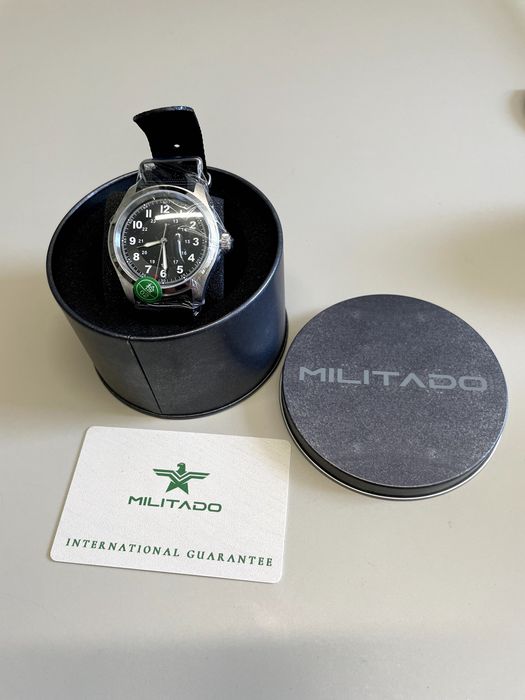 Nowy Militado ML08 Field Watch – Płynąca Sekunda (VH31) (2885)