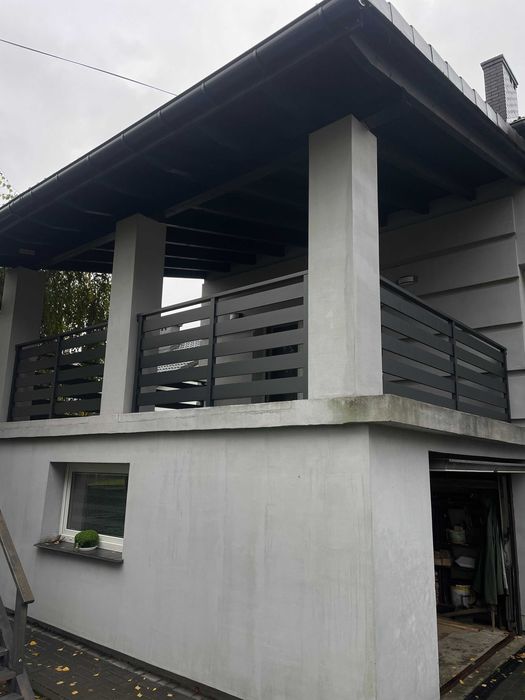 Balustrada balkonowa aluminiowa