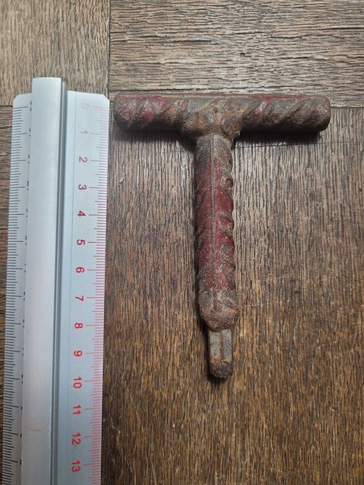 Stare narzędzie PRL klucz samoróbka