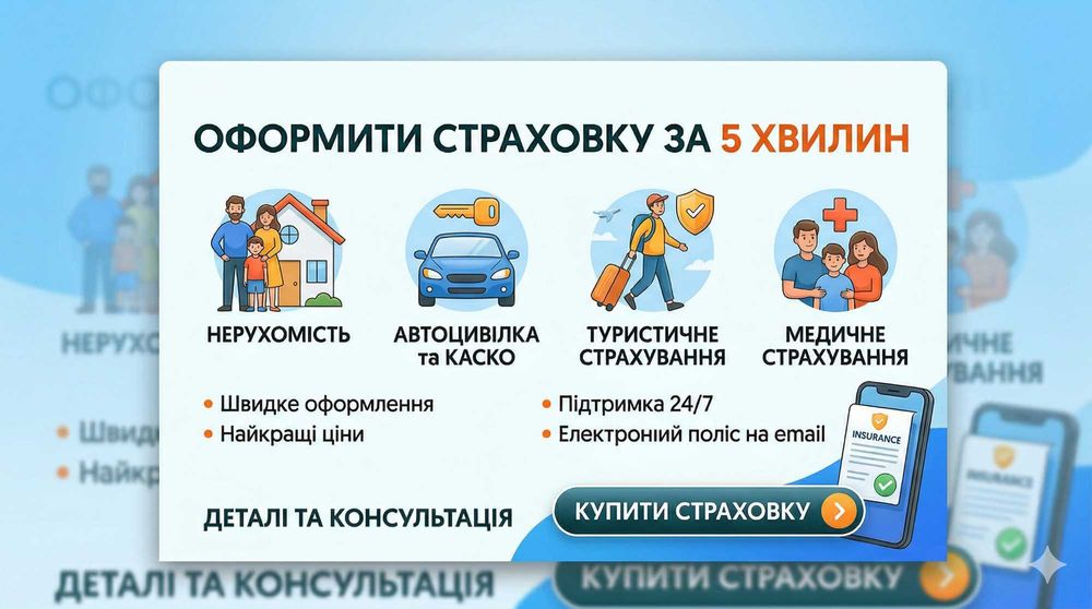 Страхування: Автоцивілка, Зелена карта та інші види