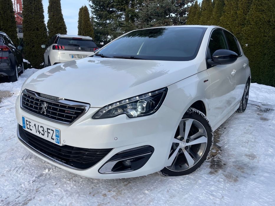 Peugeot 308 GT-LINE+2.0 Diesel+ Biała Perła+ Full Led+ Bezwypadkowy