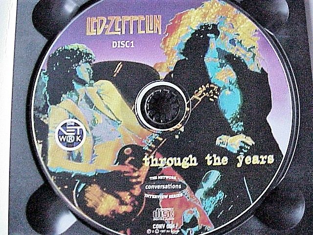 Led Zeppelin - Through The Years - 2 Picture CD with Intervie -RARYTAs