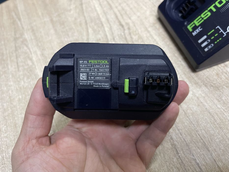 Festool MXC + АКБ BP-XS 2.5Ah / зарядка + акумулятор Фестул