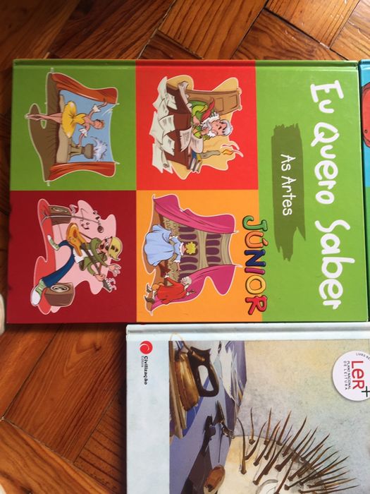 Livros infantis como novos