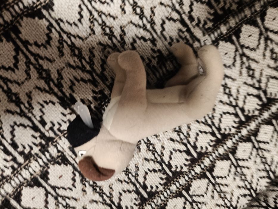 Stara vintage Maskotka Happy Meal McDonald's pies bokser z siliną