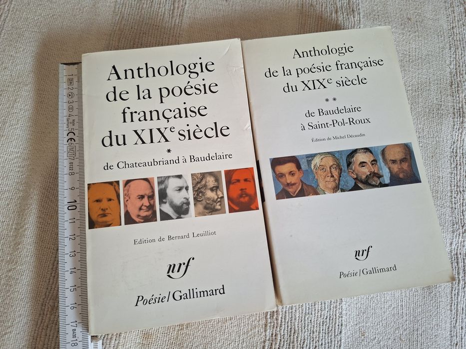 Duas antologias de poesia francesa