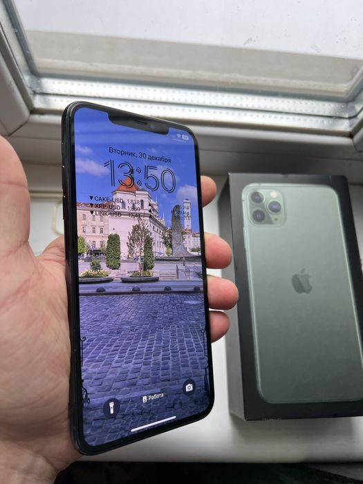 Iphone 11 Pro Max 256gb 1 собственик, полный комплект+ подарок